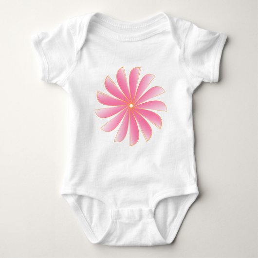 Little Wild Flower,Baby Bodysuit Baby Strampler (Vorderseite)