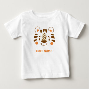 Little Wild One Tiger Baby T-shirt