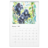 Little Wild Ones – Baby Animals in Boho Watercolor Kalender (Feb 2027)