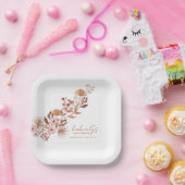 Little Wildblume Boho | Fall Baby Shooter Pappteller (Party)