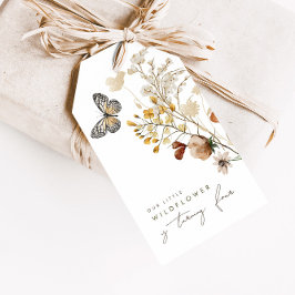 Little Wildblume Butterfly Floral Girls Gefallen Geschenkanhänger