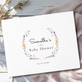 Little Wildflower Boho Dream - Baby Shower Gästebuch