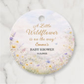 Little Wildflower Meadow Pastel Garden Geschenkanhänger (Vorderseite)