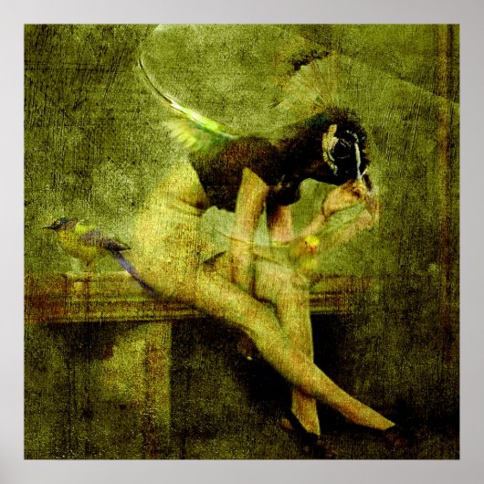 Little Wing by Patrick Burke Poster (Vorne)