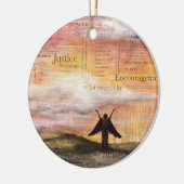 Little Wings Keramik Ornament (Links)