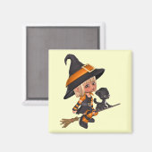 Little Witch Magnet (Vorderseite/Rückseite)