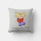 Little Witch Throw Pillow Kissen (Vorderseite)