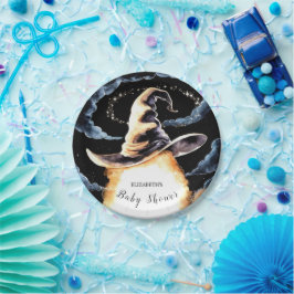 Little Wizard Hat Baby Dusche Pappteller