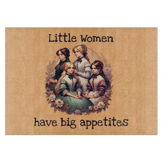 Little Women - Literarische Themen Schneidebrett (Vorderseite)
