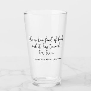 Little Women Quote II - Handwriting Style Glas