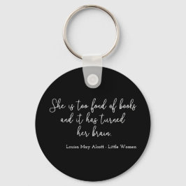 Little Women Quote II - Handwriting Style Schlüsselanhänger