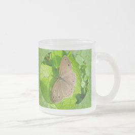 Little Wood Satyr Butterfly Mattglastasse