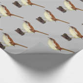 Little Wren Geschenkpapier (Ecke)