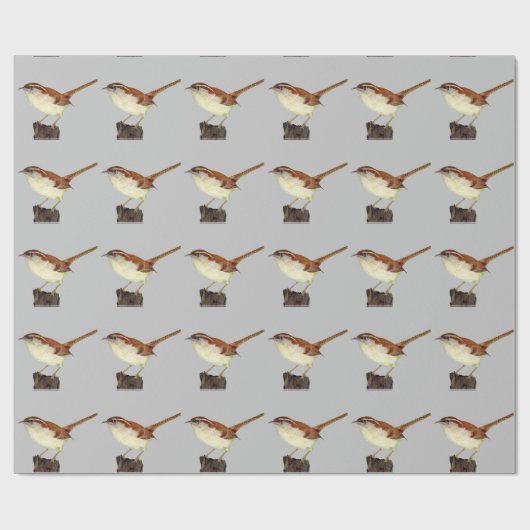 Little Wren Geschenkpapier (Flach)