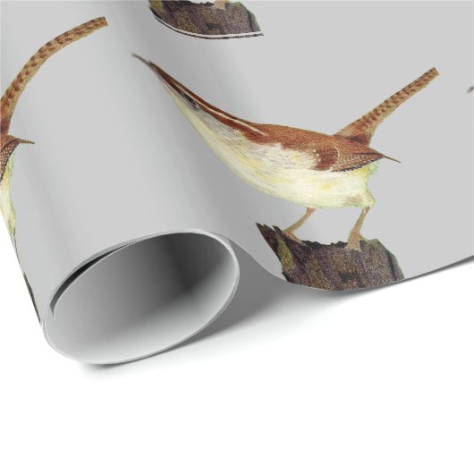 Little Wren Geschenkpapier (Rolleneckpunkt)
