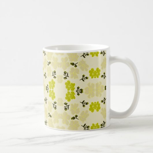 Little Yellow Roses Kaffeetasse (Rechts)