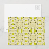 Little Yellow Roses Postkarte (Vorne/Hinten)