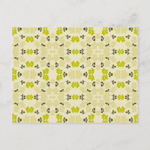 Little Yellow Roses Postkarte