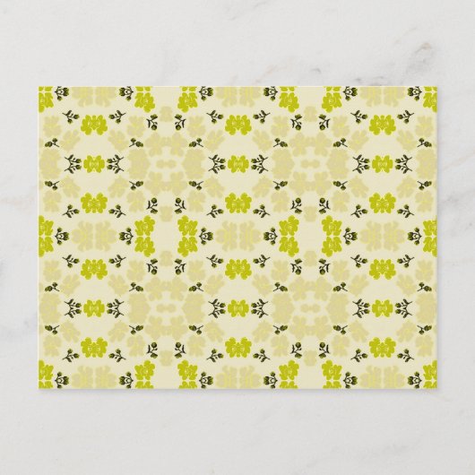 Little Yellow Roses Postkarte (Vorderseite)