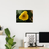Little Yellow Tulip Print Poster (Heimbüro)