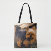 Little Yorkie - Yorkshire Terrier Dog Tasche (Vorderseite)