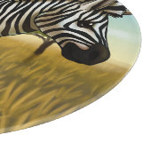 Little Zebra cutting board Schneidebrett (Ecke)