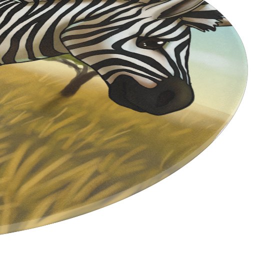 Little Zebra cutting board Schneidebrett (Ecke)