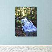 Little Zigzag Falls, Oregon Leinwanddruck (Insitu (Holzboden))