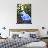 Little Zigzag Falls, Oregon Leinwanddruck (Insitu (Schlafzimmer))
