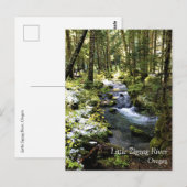 Little Zigzag River, Oregon Postcard Postkarte (Vorne/Hinten)