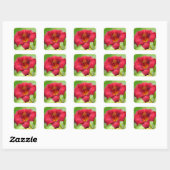 Little Zinger - Taglilie Square Sticker (Blatt)