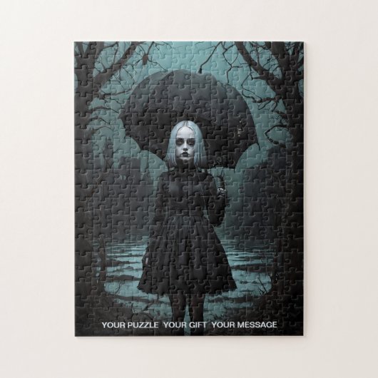 Little Zombie Girl Puzzle (Vertikal)