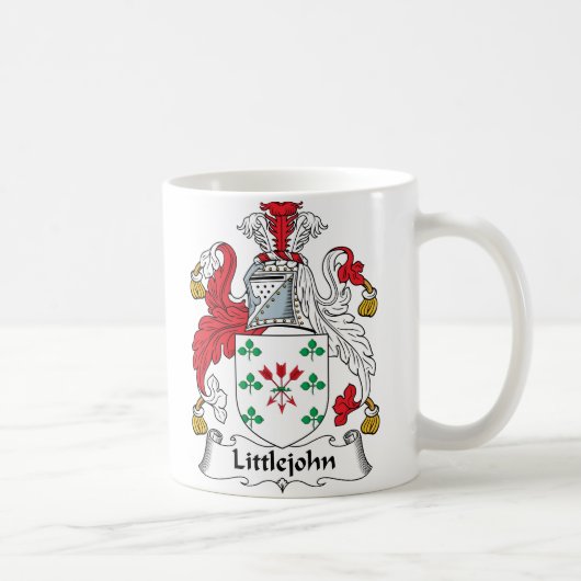 Littlejohn Familienwappen Kaffeetasse (Rechts)
