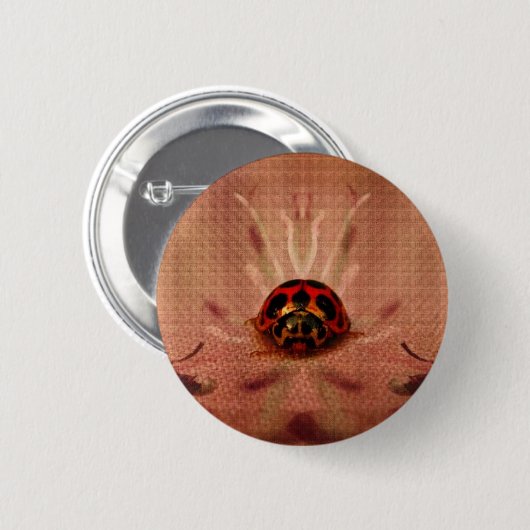 LittleLadyBug Button (Vorne & Hinten)