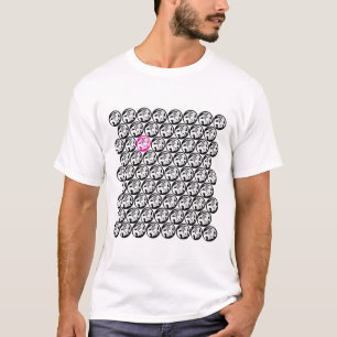 Littleman-Muster pink T-Shirt