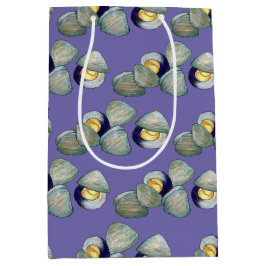 Littleneck Clams Seafood Clambake Clam Gravur Mittlere Geschenktüte