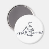 LittLeOuSe Magnet (Vorderseite/Rückseite)