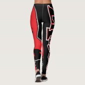 Littles Little Red Leggings (Rückseite)