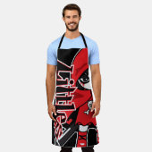 Littles Red Schürze (Getragen)