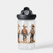 Littlest Cowboy Eddy® + Wasserflasche Trinkflasche (Vorne)