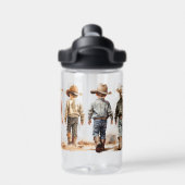 Littlest Cowboy Eddy® + Wasserflasche Trinkflasche (Rückseite)