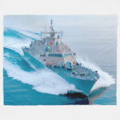 LITTORALE BEKÄMPFUNG - LCS-13 FLEECEDECKE (Vorderseite (Horizontal))