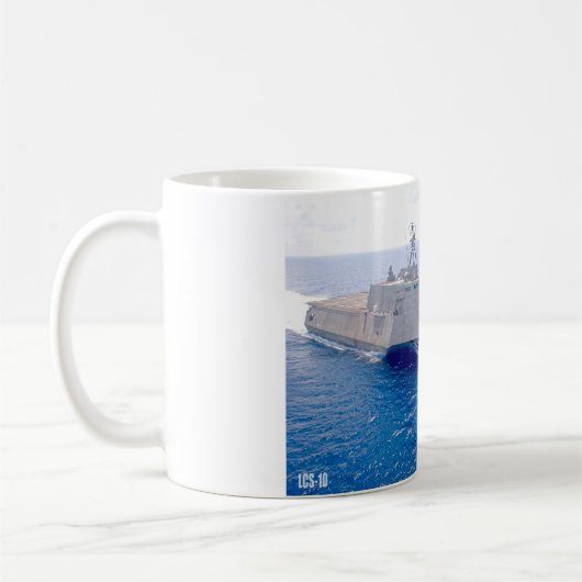 LITTORALE BEKÄMPFUNG SCHIFF - LCS-10-Tasse Kaffeetasse (Links)