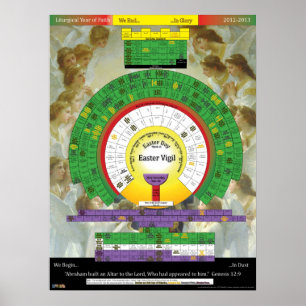 Liturgical Year Poster 2012-2013