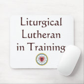Liturgischer Lutheraner in Ausbildung Mousepad (Mit Mouse)