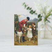 Litze | Arthur John Elsley Postkarte (Stehend Vorderseite)