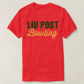 LIU Post Bowling T T-Shirt (Design vorne)