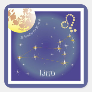 Liun 23 fanadur fin 22 avust Aufkleber