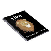 Liun 23 fanadur fin 22 avust Notizheft Notizblock (Rechte Seite)