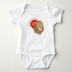 Liun 23 fanadur fin 22 avust T-Shirt Baby Strampler